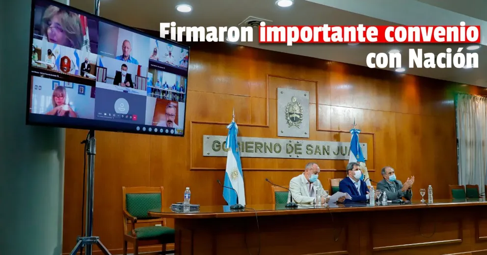 Por videoconferencia, San Juan adhirió al Programa de Planificación y Ordenamiento Territorial de Nación