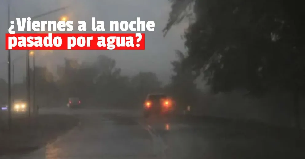 Llovió en algunos departamentos del Gran San Juan