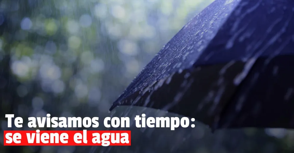 Emitieron una alerta meteorológica por tormentas