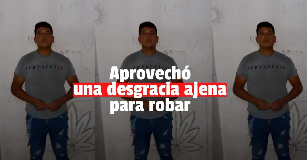 Aprovechó un siniestro vial para robar, frente a una subcomisaría