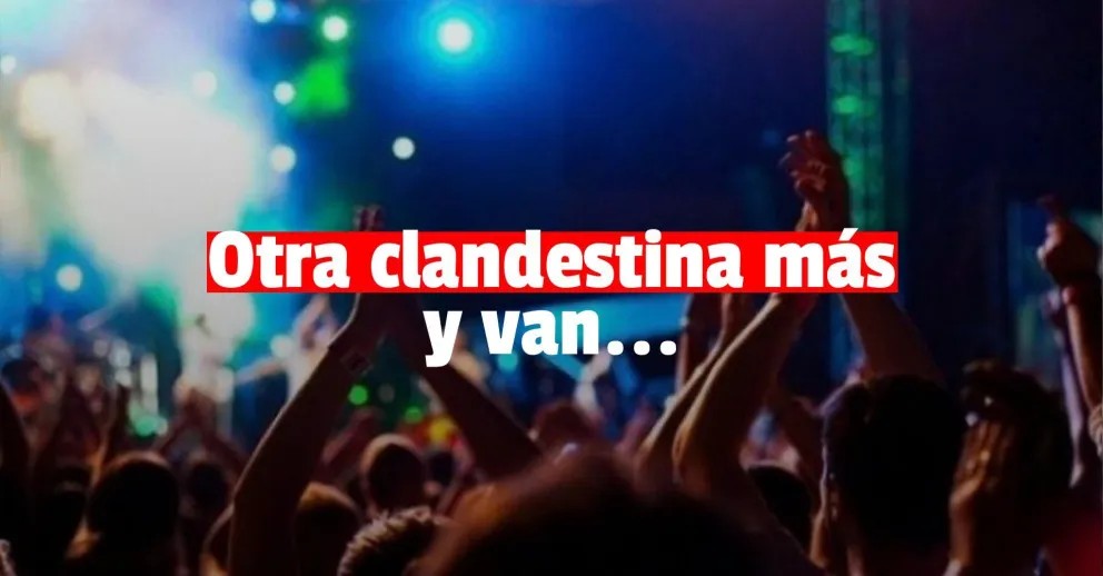 Detuvieron a 47 personas por participar de una fiesta clandestina