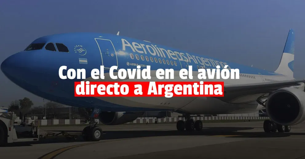 Un avión que venía de Cancún aterrizó con 44 pasajeros contagiados de coronavirus
