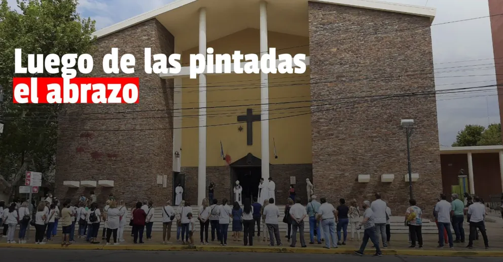 Se realizó el abrazo simbólico a la Catedral