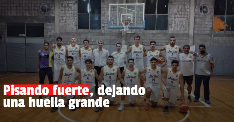 Jáchal Básquetbol Club es puntero e invicto en el Torneo Federal