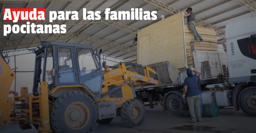 Pocito: los módulos habitacionales de emergencia serán colocados en Carpintería