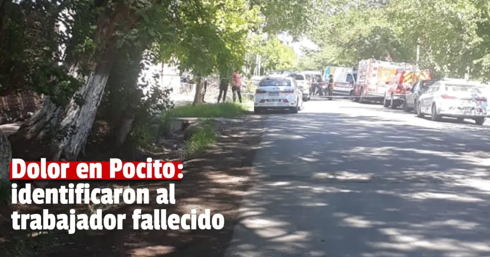 Dieron a conocer la identidad del trabajador fallecido en Pocito