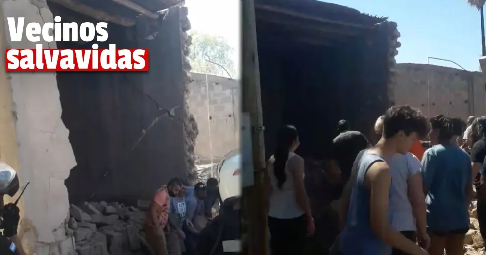 Accidente laboral fatal: los vecinos ayudaron a rescatar a los obreros