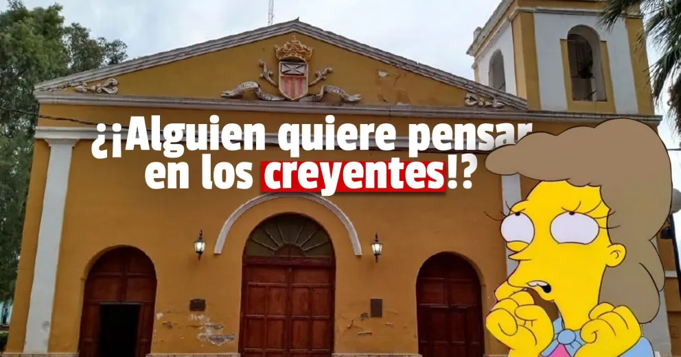 Por los daños provocados por el terremoto inhabilitaron la Parroquia de Villa Mercedes