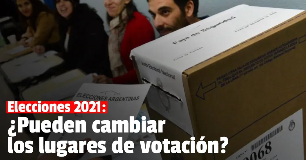 Elecciones 2021: menos mesas por escuela y cambio de lugares para votar