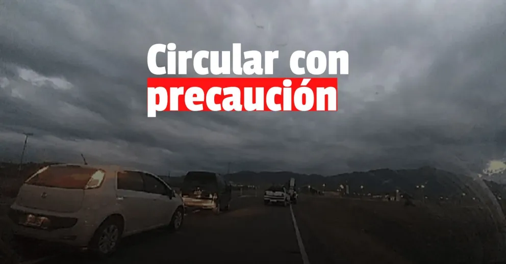 Tránsito habilitado en la Ruta 40 zona de Matagusanos