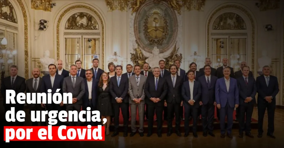 Ante la suba de casos de coronavirus, Alberto Fernández convocó una reunión de urgencia con los gobernadores