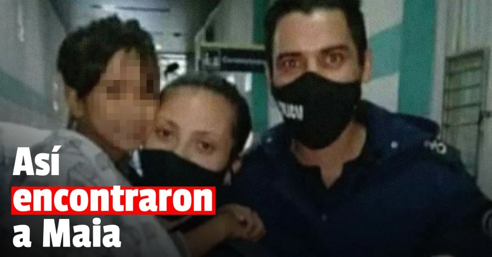 El video del conmovedor rescate de Maia en Luján