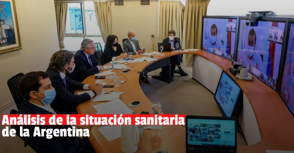 Alberto Fernández dialogó con los gobernadores sobre el avance del virus
