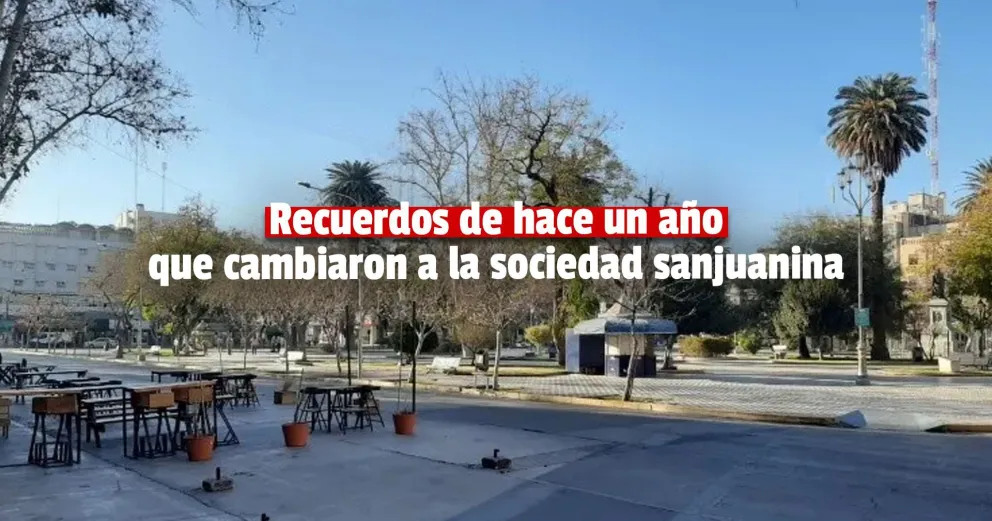 A un año de la primera cuarentena: así la anunciaban en San Juan