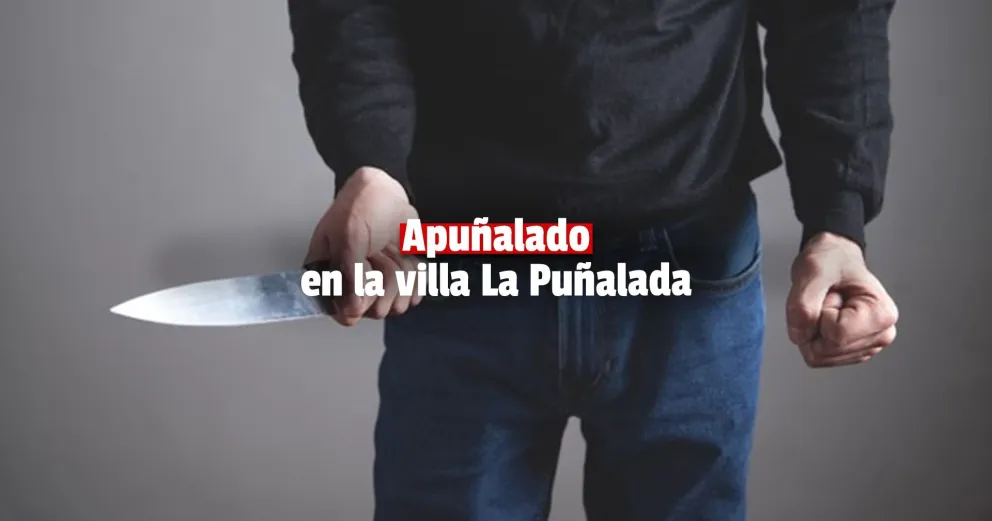 Se peleó con un amigo de su papá y terminó apuñalado