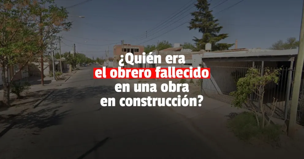 Identificaron al obrero fallecido en una obra en construcción