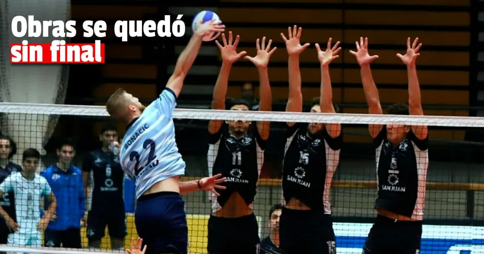 Semifinales LVA: Obras no pudo con Ciudad que pasó a la final