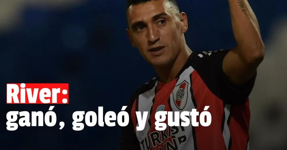 River goleó 6 a 1 a Godoy Cruz en Mendoza