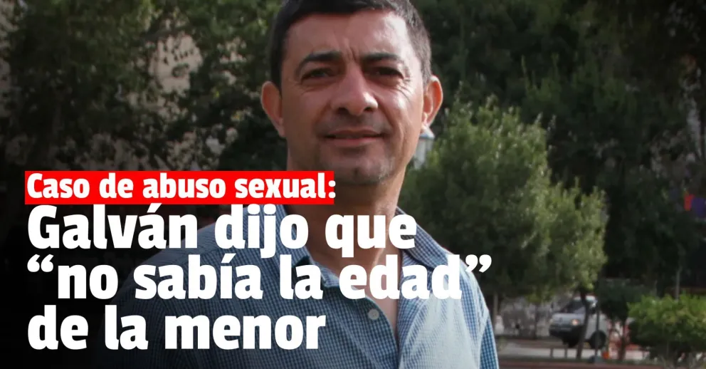 Caso de abuso sexual: según la defensa, Galván no conocía la edad de la víctima