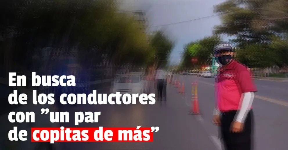 Fuerte operativo de alcoholemia en San Juan