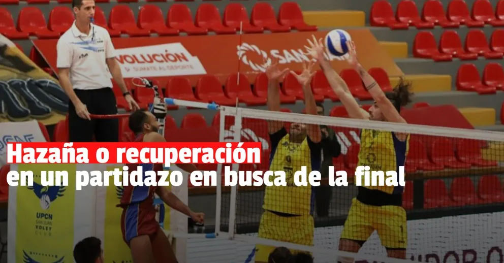 Choque de sanjuaninos por un lugar en la final