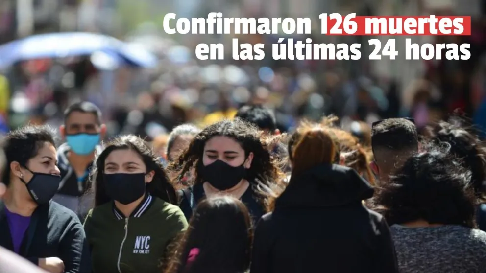 Este lunes se registraron 6.401 nuevos contagios en el país