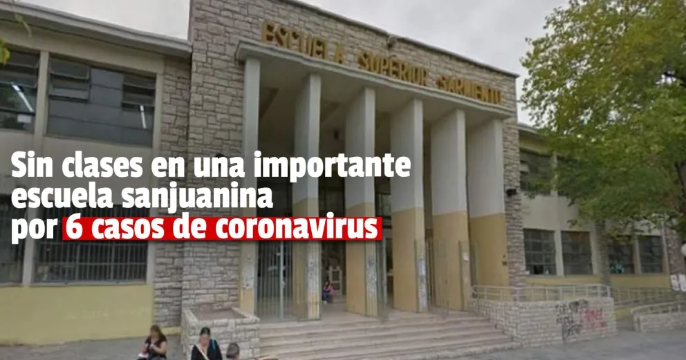 Por casos de coronavirus suspendieron la actividad en las escuelas Superior Sarmiento y Paula Albarracín de Sarmiento