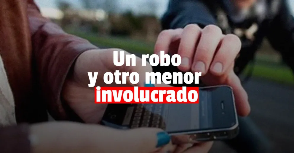 Un menor robó un celular e intentó darse a la fuga