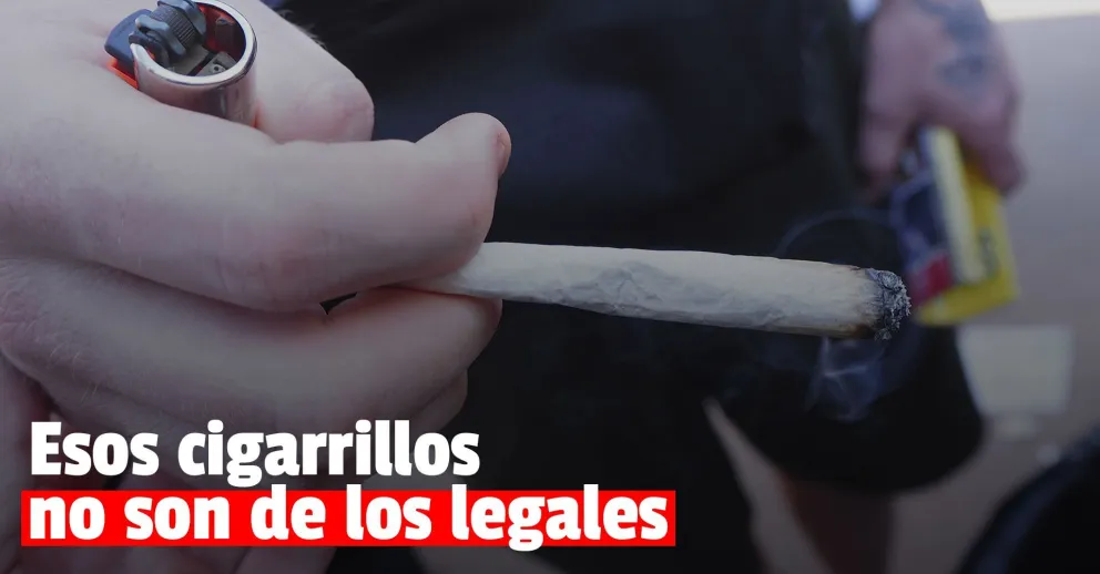 Encontraron a un menor de edad con 70 cigarrillos de marihuana