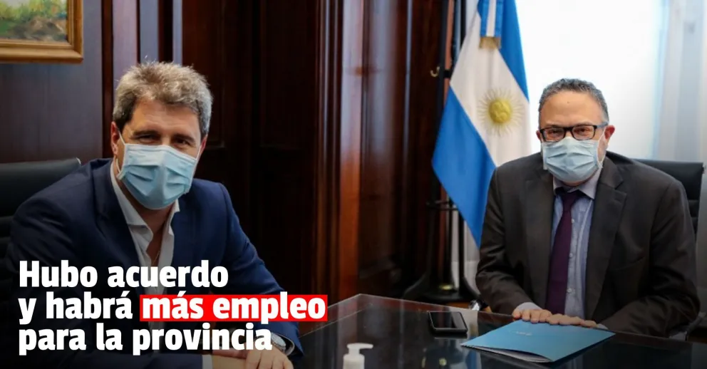 A través de un acuerdo con Nación, la provincia podrá generar 4000 puestos de trabajo