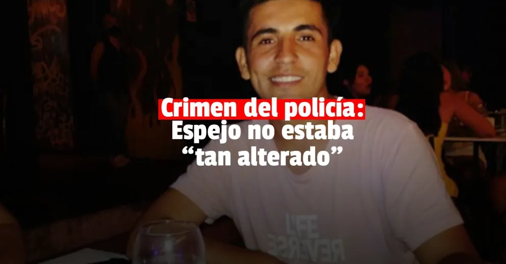Comprobaron que el asesino del Policía se mantiene "lúcido"
