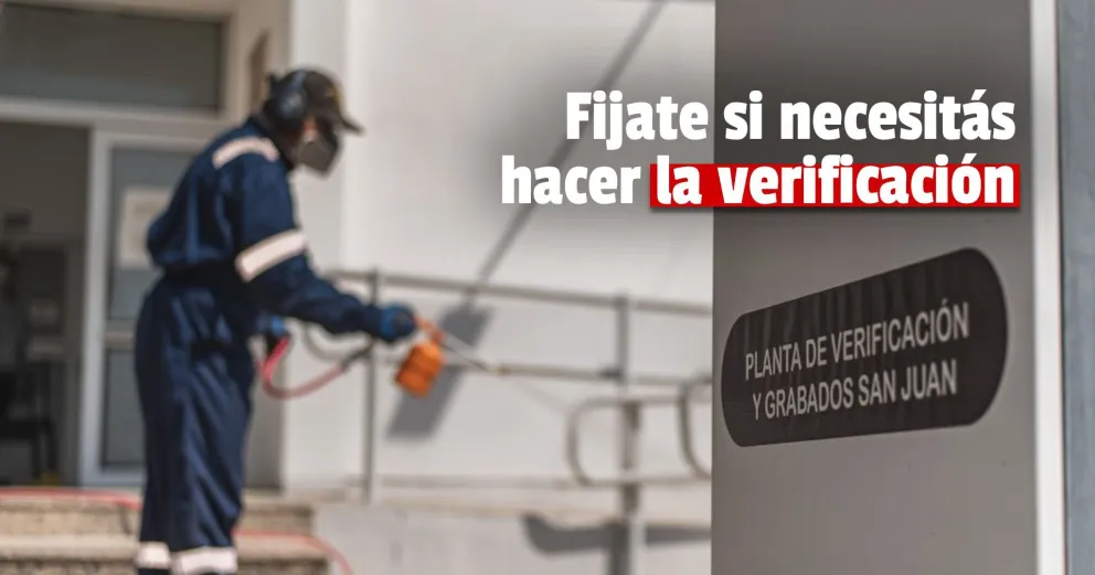 Conocé qué autos deben realizar la verificación policial