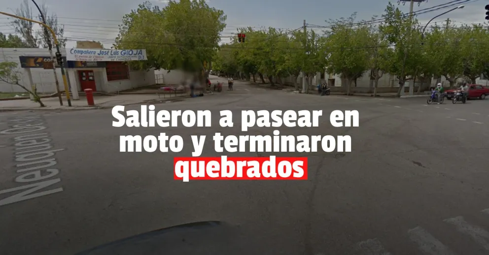 Dos jóvenes heridos tras chocar con un auto