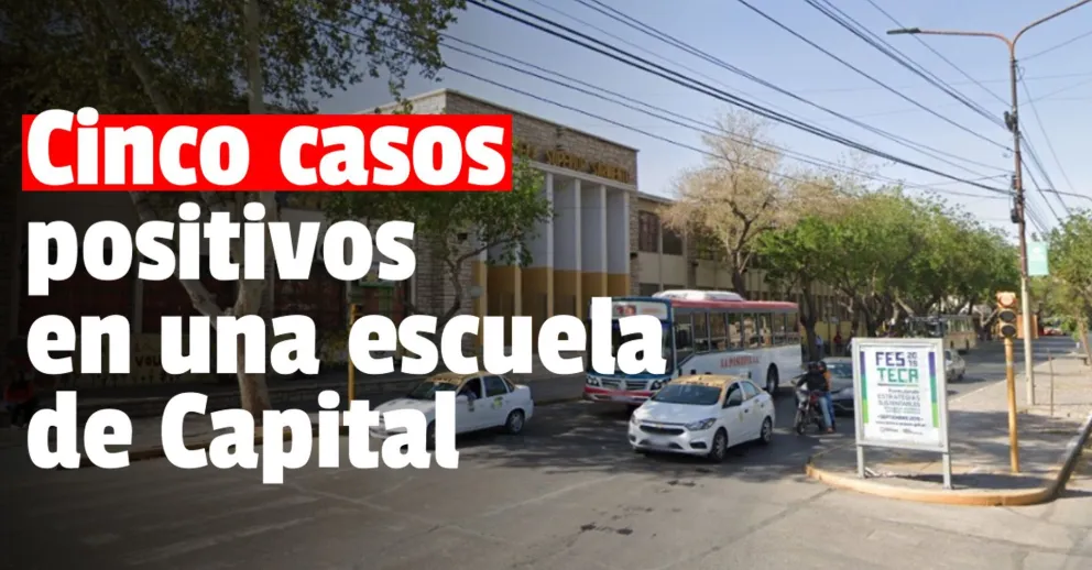 Suspendieron las actividades en una escuela por cinco positivos de covid
