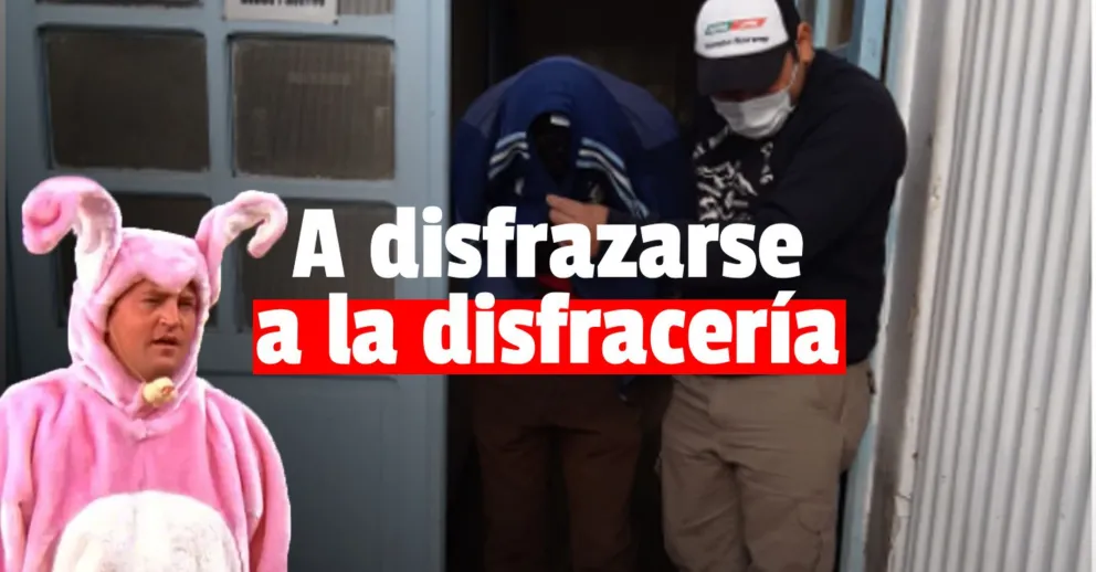 Estaba prófugo y se disfrazaba para zafar de la policía