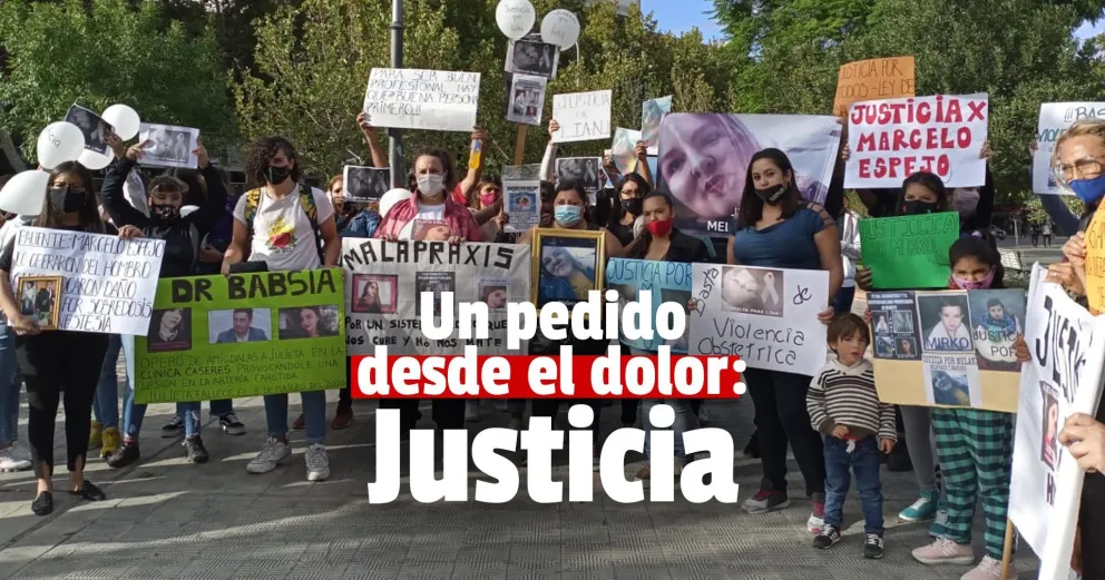 Familiares de víctimas de mala praxis pidieron justicia