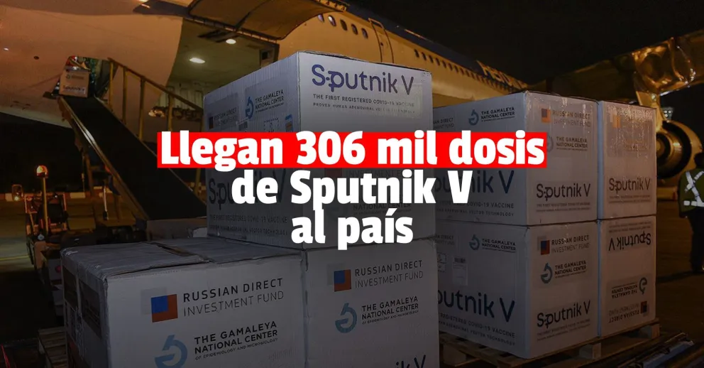 Llega al país el noveno vuelo de Aerolíneas Argentinas con vacunas Sputnik V