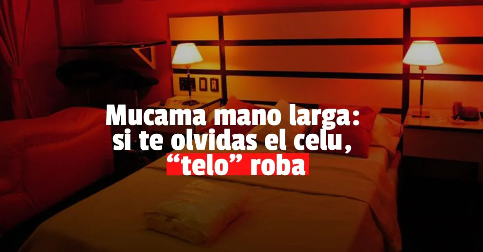 Fue a un telo y le robaron el celular: había sido la mucama