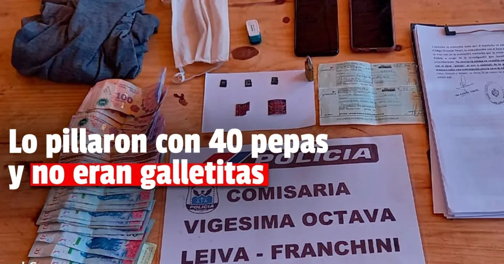 En tres allanamientos lograron secuestrar drogas y cheques por una gran cantidad de dinero