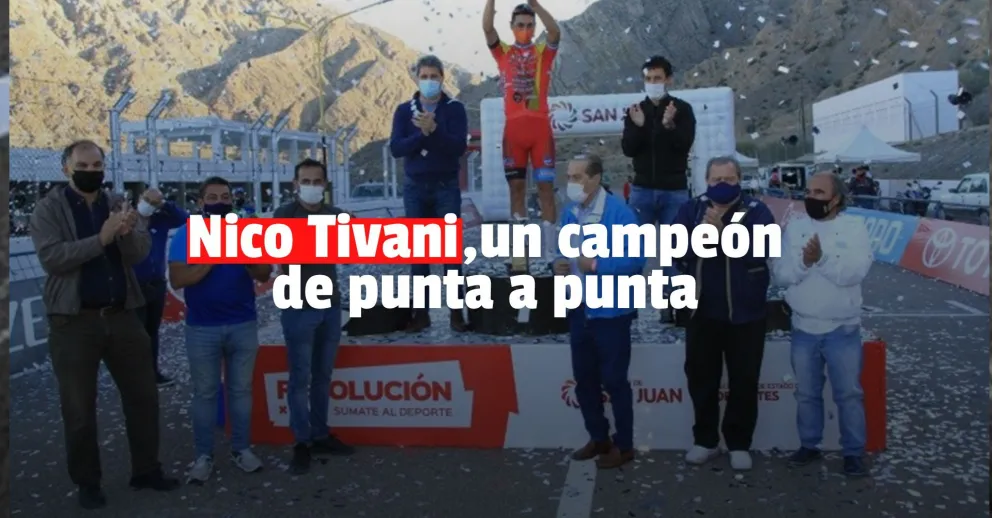 Nico Tivani, campeón de punta a punta