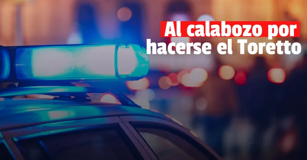 Realizaba maniobras peligrosas y fue detenido