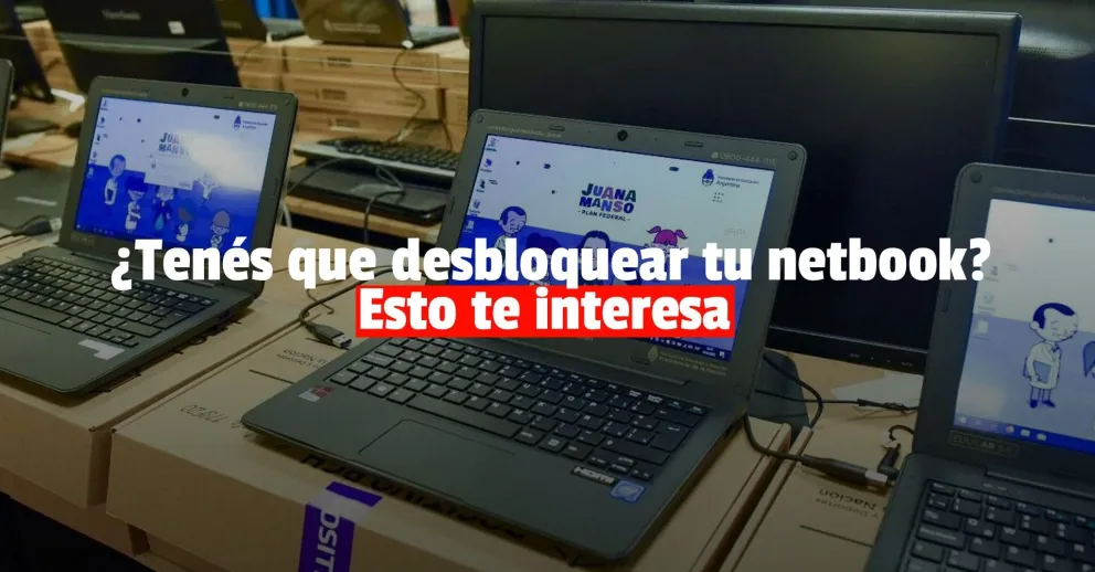 Conocé cómo desbloquear tu netbook