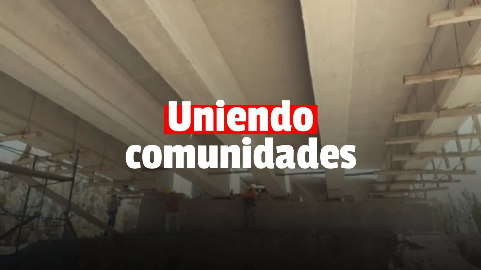 La obra del puente de Pedernal superó el 65% de avance