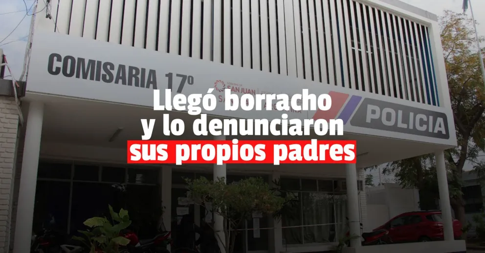 Un hombre fue denunciado por sus propios padres tras llegar ebrio a la casa y romper una perimetral
