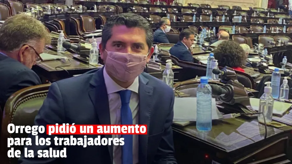 Orrego pidió la extensión y aumento del bono para el personal de salud
