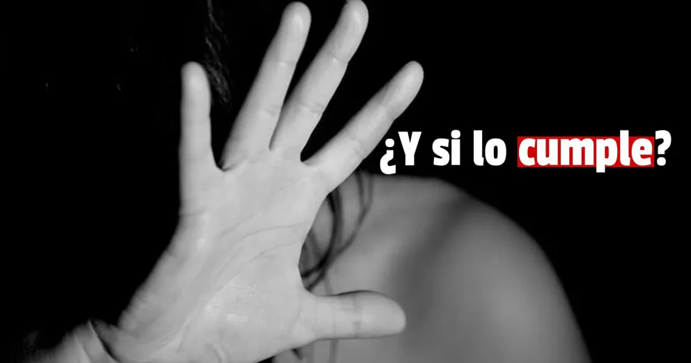 "Te voy a quemar viva" le dijo a su ex, fue condenado y no va preso