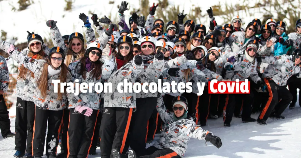 Viaje de egresados: 36 de los 53 ex alumnos que viajaron a Bariloche dieron positivo de coronavirus