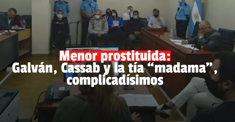Menor prostituida: los tres acusados cada vez más complicados