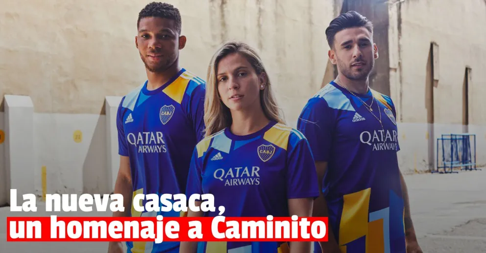 Boca sorprendió con la presentación de su nueva camiseta