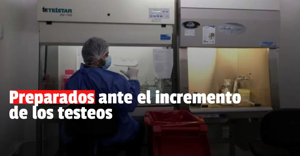 Testeos: se va a descentralizar al laboratorio del Hospital Rawson